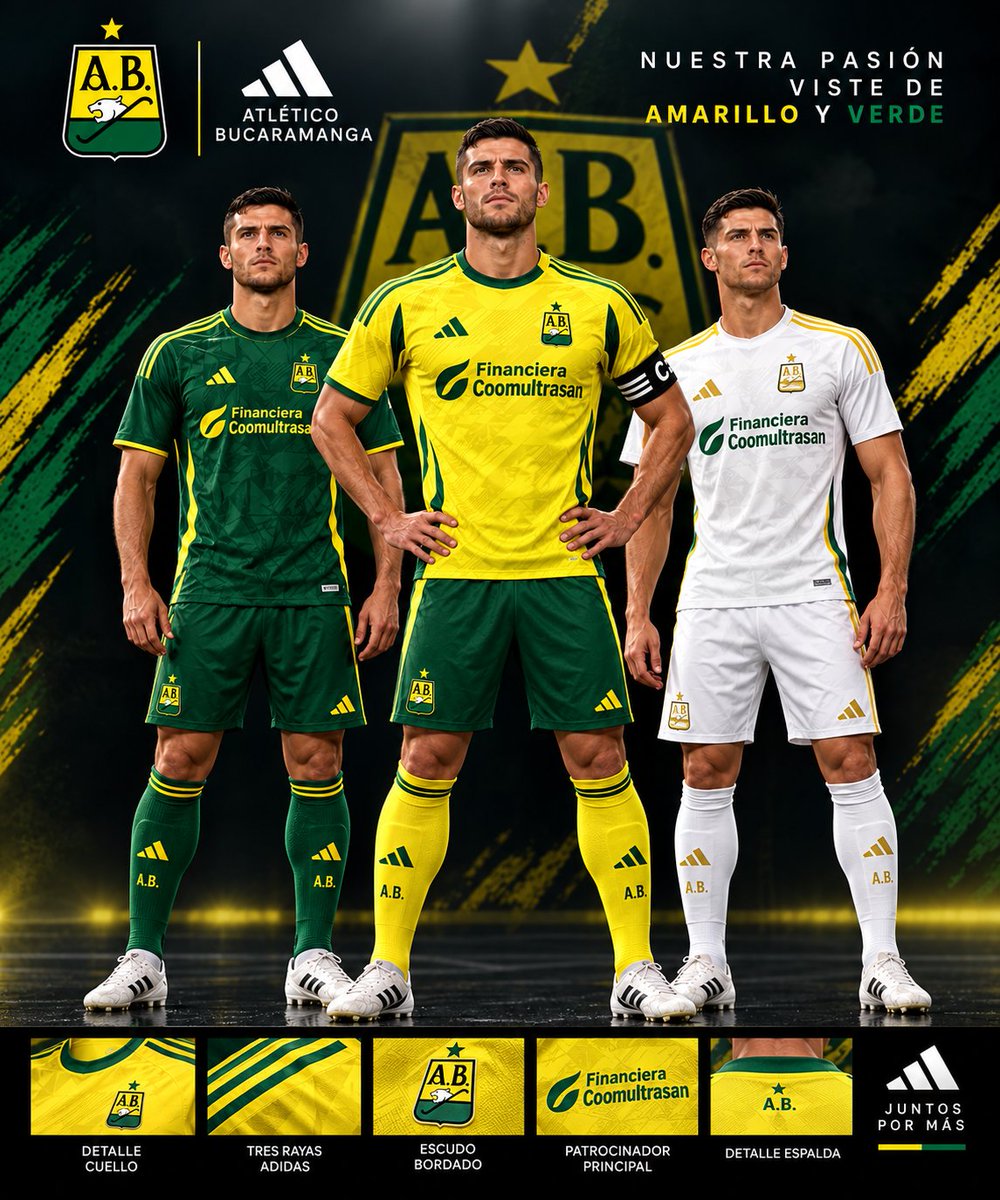 JPVERA091986's tweet photo. Este podria ser el uniforme del @ABucaramanga para la proxima temporada. https://t.co/8tEEkDBHcs