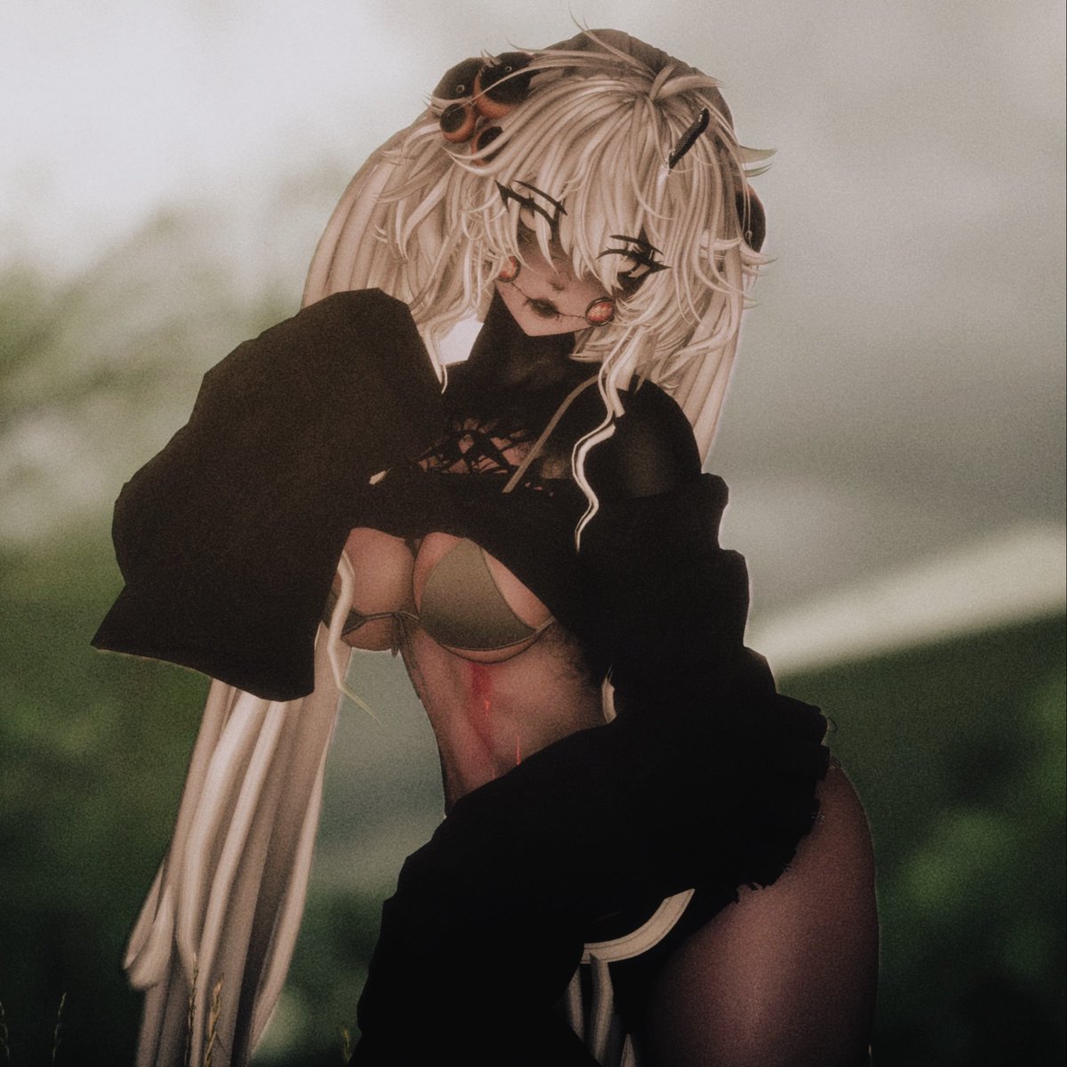 DarkDiamonVRC's tweet photo. "Zorry I didnt eatcha"
Avi: Zori by @BleachedVR (coming today" https://t.co/mItdNZ3ep5