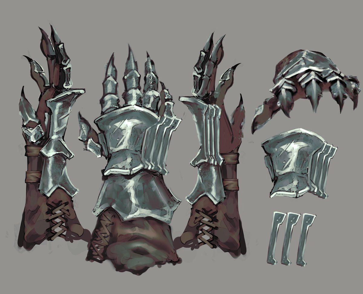 amaryllis_no's tweet photo. I've made some gauntlets https://t.co/JXSFt1ZfjP
