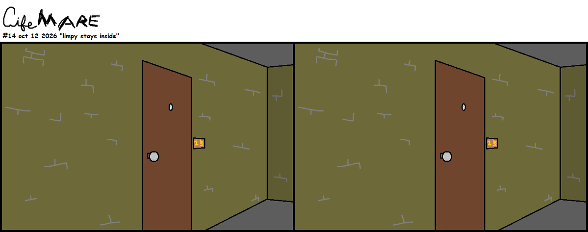 LIFEMAREComic's tweet photo. #LIFEMARE can you tell i have no ideas https://t.co/vItxmqYjUt
