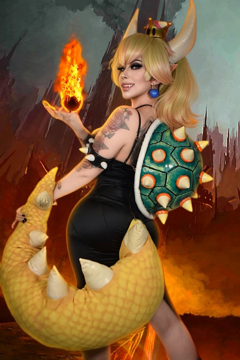 FeliciaVox's tweet photo. Mushroom Kingdom's newest problem 🍄🔥

Bowsette cosplay by me
Get your 1UP with bonus content on my spicy page! https://t.co/SaNjgKUuhF