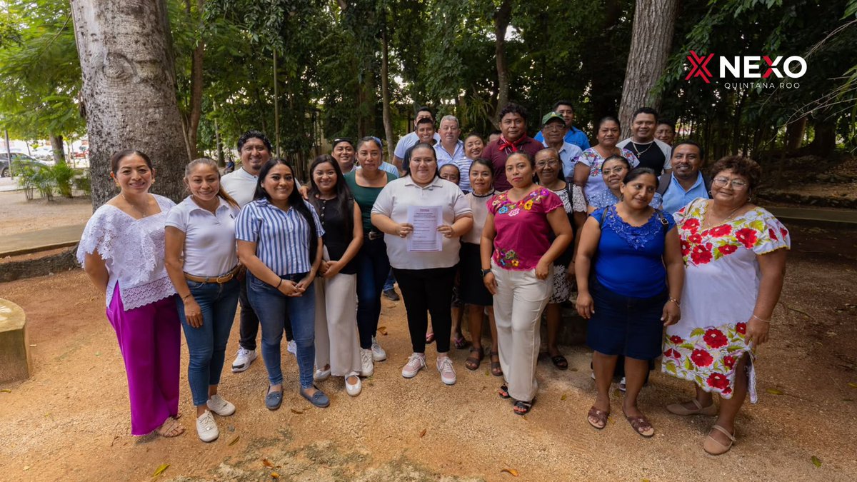 nexoquintanaroo's tweet photo. #FelipeCarrilloPuerto | 🗳️📋 Victoria Gómez, ex tesorera municipal, se registra para buscar la coordinación de Morena. El plazo cierra el 18 de octubre. #NEXOQuintanaRoo
🔗 https://t.co/3SzCd6dYVv https://t.co/U3L7EcfbjO