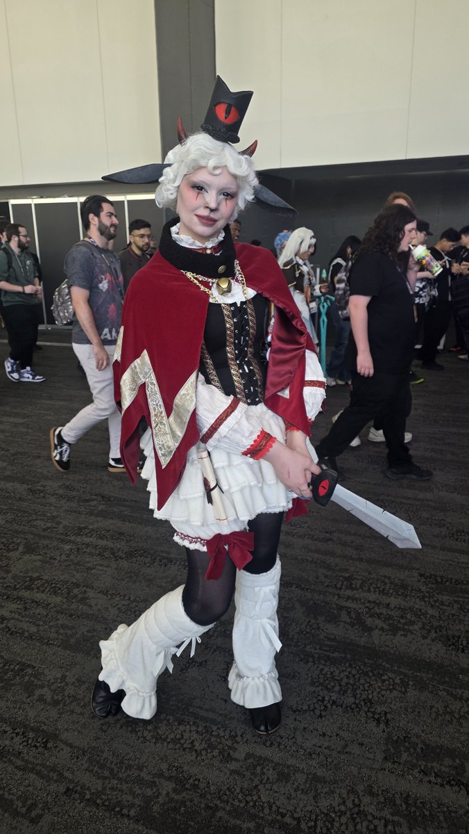 cultofthelamb's tweet photo. just a few of the amazing COTL cosplays from PAX Aus 🙂‍↕️ https://t.co/TZWP6h9NF9