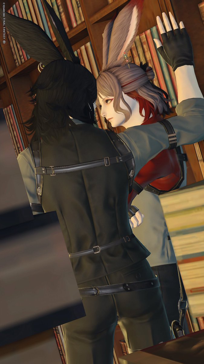 kai_siranui's tweet photo. #FF14SS #おはウサ #うさお 
「shh....」
素敵なスタジオ様🏷️ #oblivion_tm https://t.co/hmiRswCwJZ