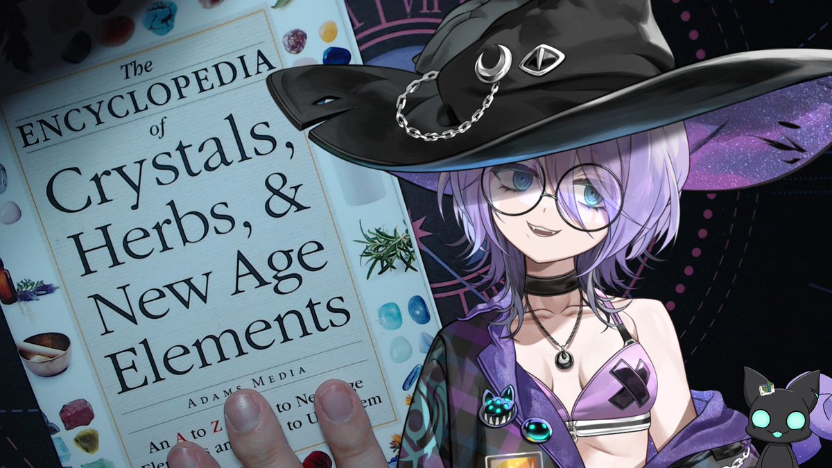 AlphenaVT's tweet photo. BREAKING: WITCH IS LEARNING ABOUT WITCHY STUFF

Lookin through my Crystals, Herbs and New Age Elements book, then we're gaming! Hop in!

https://t.co/pNclxpfvWh https://t.co/aPAQ5NShzi