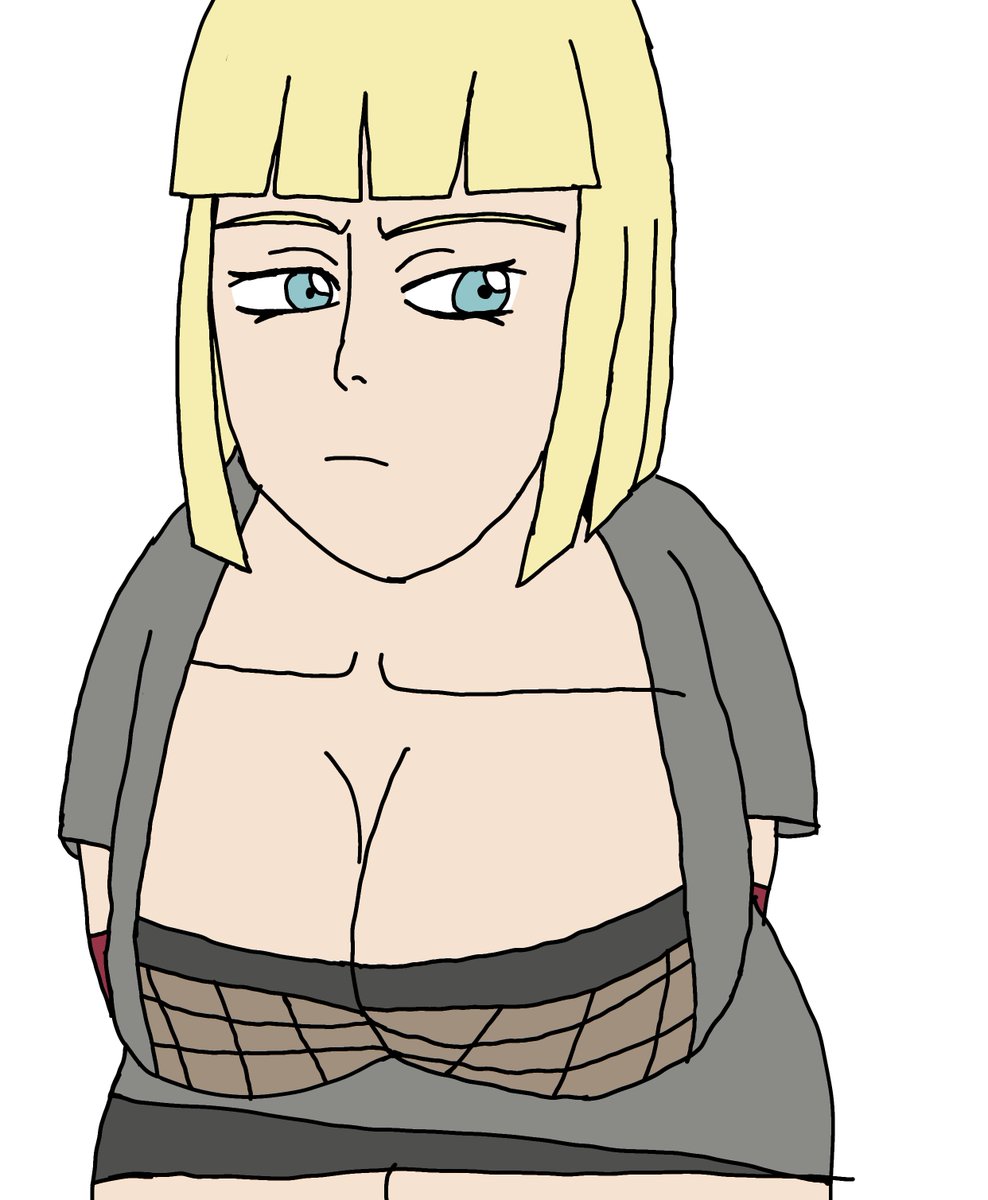 Yasuo_Uehara_'s tweet photo. I drew my Favorit Naruto character Samui again😏 https://t.co/uQijws6v08