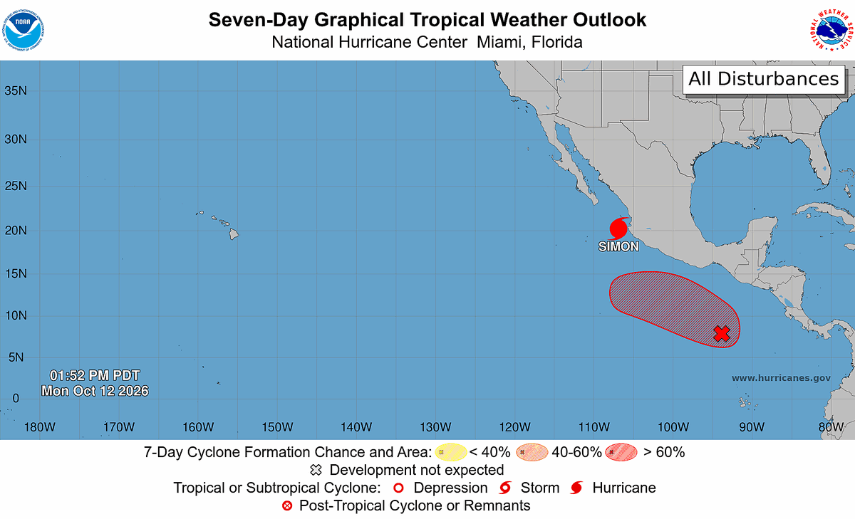 NHC_Pacific tweet picture