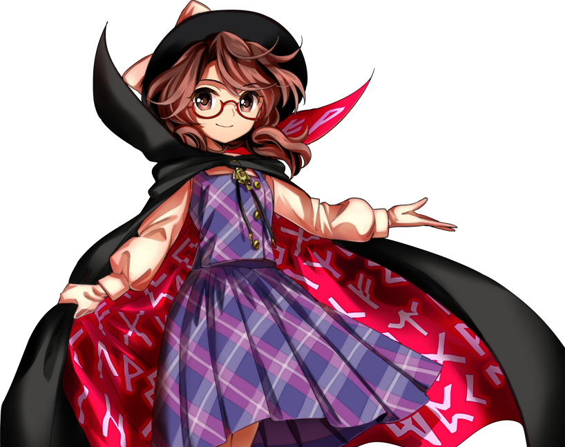 dailytouhous's tweet photo. The Touhou of the day is: Sumireko Usami! https://t.co/KtGDU8z9KO