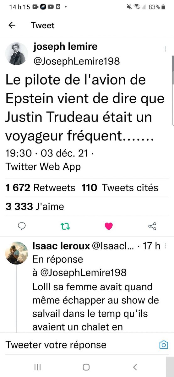 JeanBelley3's tweet photo. @romneyscarecrow @DanbQc Ici le ménage se fera peut-être après lune de miel du lancement de sa nouvelle entreprise de publicité. https://t.co/ew9ylAfn0Q