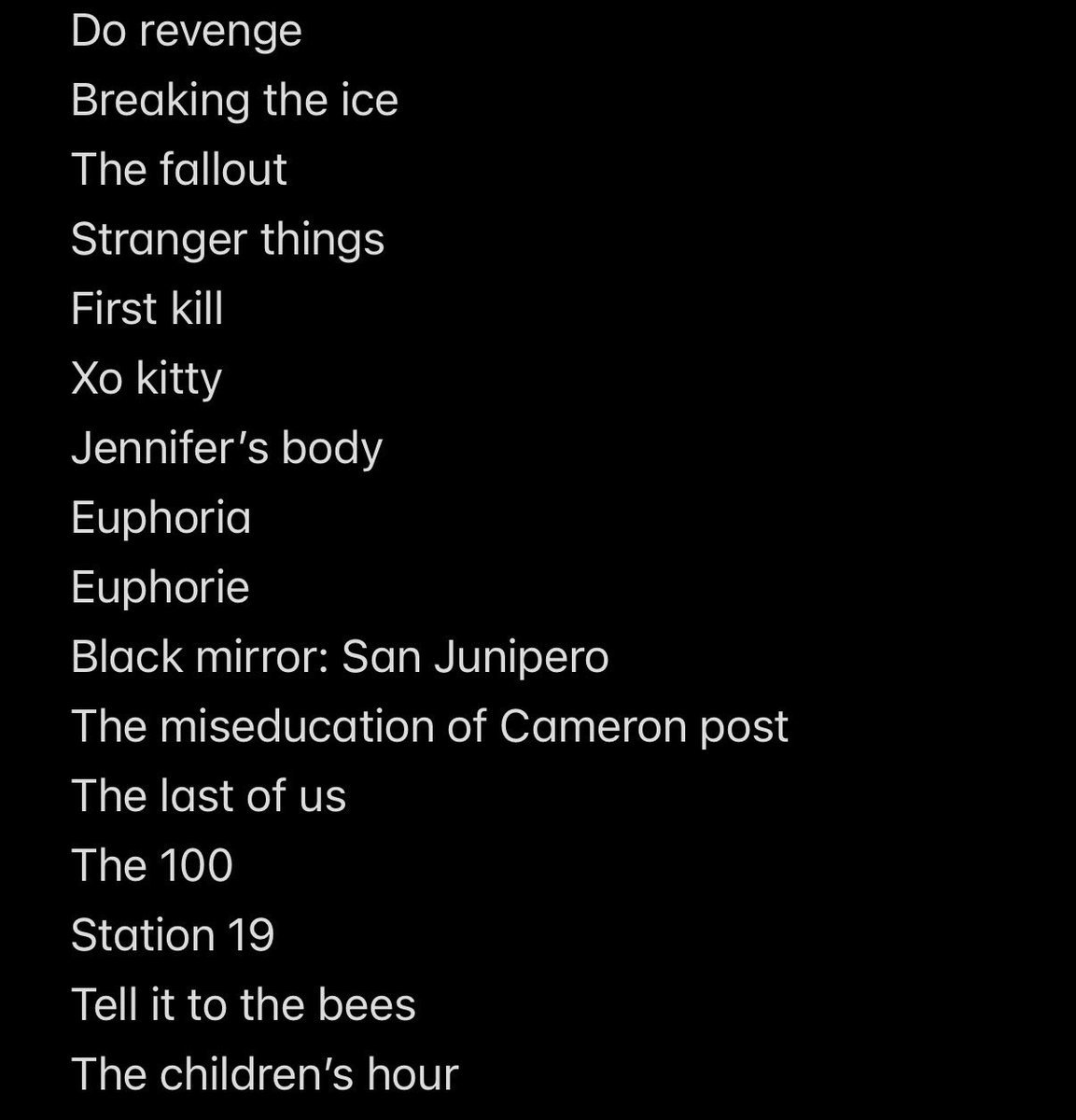 _keydoor's tweet photo. Everyone asking for the list of shows here it is (i might be missing some) https://t.co/lVbxwFzEEK