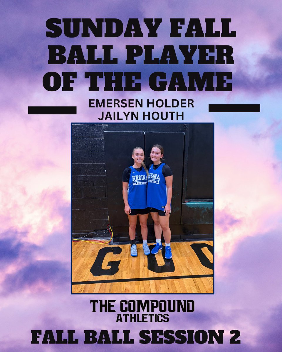 _TheCompound_'s tweet photo. Regina finishes off week 2 Sunday fall ball with a 73-58 win over Fraser thanks to @emersen_holder 24 pts and Jailyn Houth added 18 pts #HOTA @coach_lumbo @MichHSBball @CoachEvanBell https://t.co/mKFMss9xVd