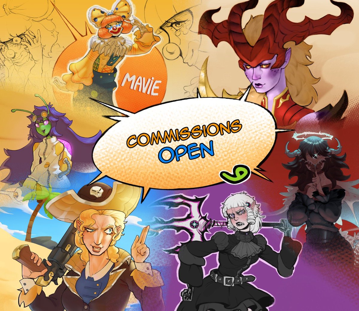 Possamaixp's tweet photo. -- COMMISSIONS OPEN --

Links na bio para mais informações!!

Links in Bio for more info!!

#commissionsopen #vgen #commissions #open https://t.co/PyNjFkGQaY