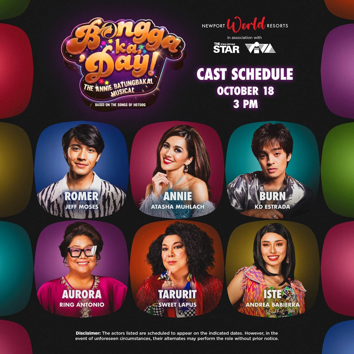 shekinah011's tweet photo. Nothing beats the energy when the whole BKD is together. See you this weekend! 🎉

#KDEstrada 
#BKDTheAnnieBatungbakalMusical

https://t.co/UIkkEA3f6V https://t.co/m1uX9mSRS8
