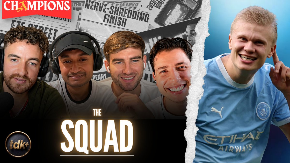 DiffKnock's tweet photo. It wasn't fun watching Manchester City win...

@alexmoneypenny, @afcjxmes, @GeorgeV_AFC and @RohanJivanAFC are on the panel for The Squad this week.

LIVE ON ALL PLATFORMS 📹🎧
https://t.co/bG3NdGl92R https://t.co/p0XiBboLKo