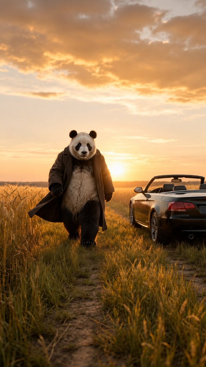 Iwerkmeme's tweet photo. no announcement. just arrival. 🐼 https://t.co/O69K1PUtLv