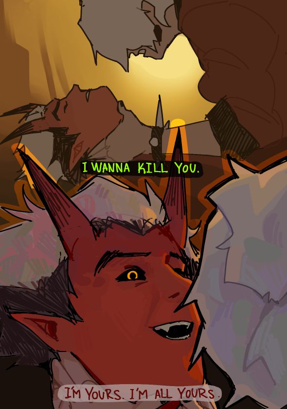 Milosaltart's tweet photo. "I wanna kill you."
"Im yours. Im all yours"

#deadlockvalve  #graves #apollo #necrofencer #goldengraves
someone write me a fic https://t.co/hmQXu0UXPX