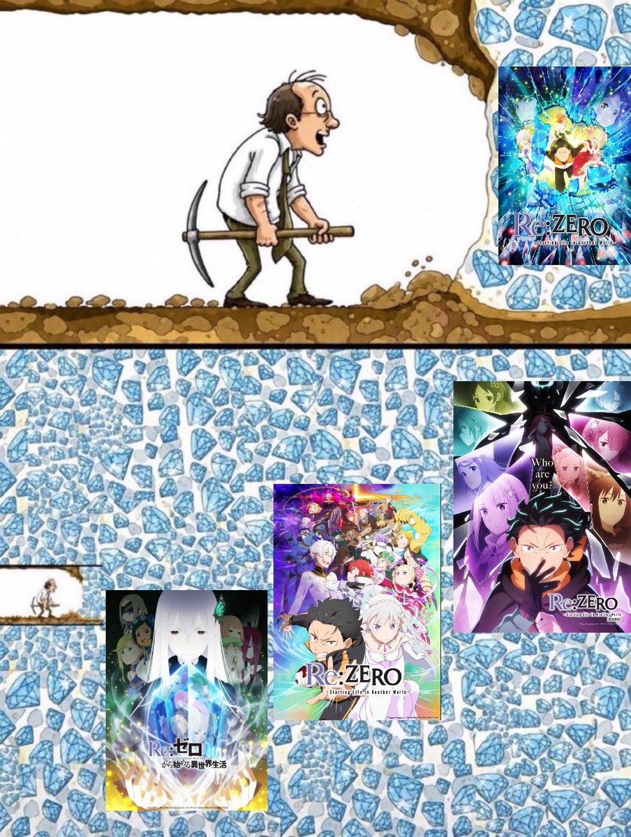Todorok_i15's tweet photo. How it genuinely feels to watch Re:zero ✨💎 https://t.co/90GykyBDxz