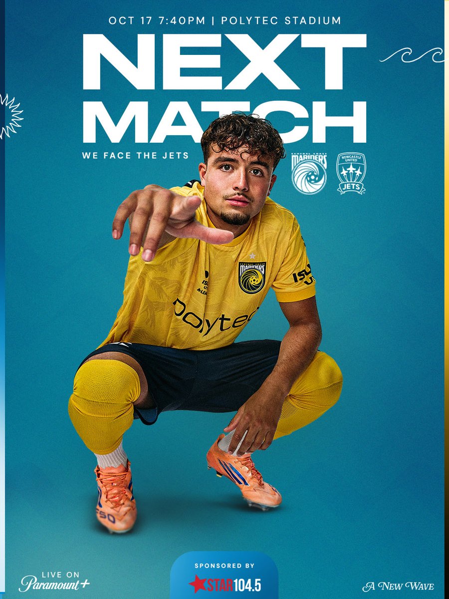CCMariners's tweet photo. Next up: the F3 Derby! ⬆️🔥

No plans Saturday night? You do now! 🌴⚽️

The one we’ve had circled on the calendar for months is almost here. Coasties, bring the noise and let’s make it a night to remember! 💛💙

🎟️ Secure your tickets now! https://t.co/xg16809TYk