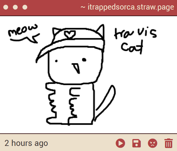2ttravis's tweet photo. This is so cute!!!!! this is me actually!! i love this thanks anon!! so happy!! https://t.co/qpRs6LSkvQ