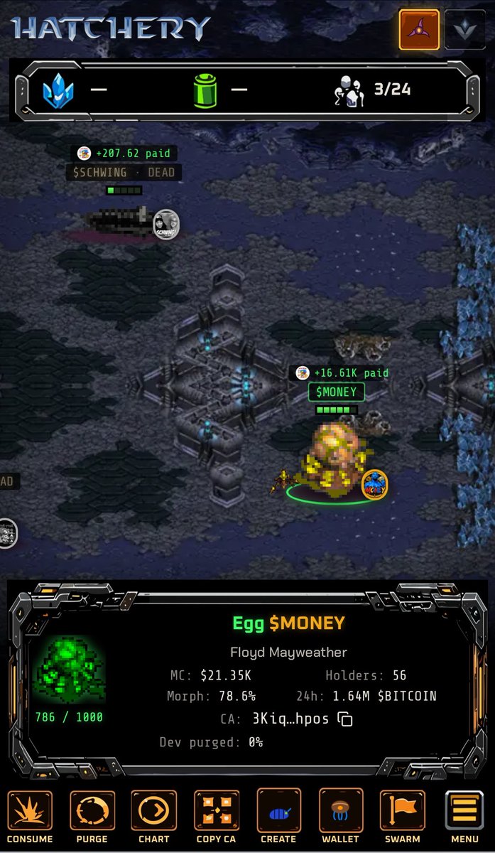 tickerBITCOINbb's tweet photo. Ok but we got the real Floyd Mayweather to launch a coin on the Hatchery our Zerg-themed unreleased new $bitcoin exotic pair launchpad LMAO

He’s tweeting about it once it bonds istg this is the PR stunt of the century go check he’s following me now 

3KiqmBAHErhHf7JRA2exJtSThu2WNNuRV9vaEawmhpos