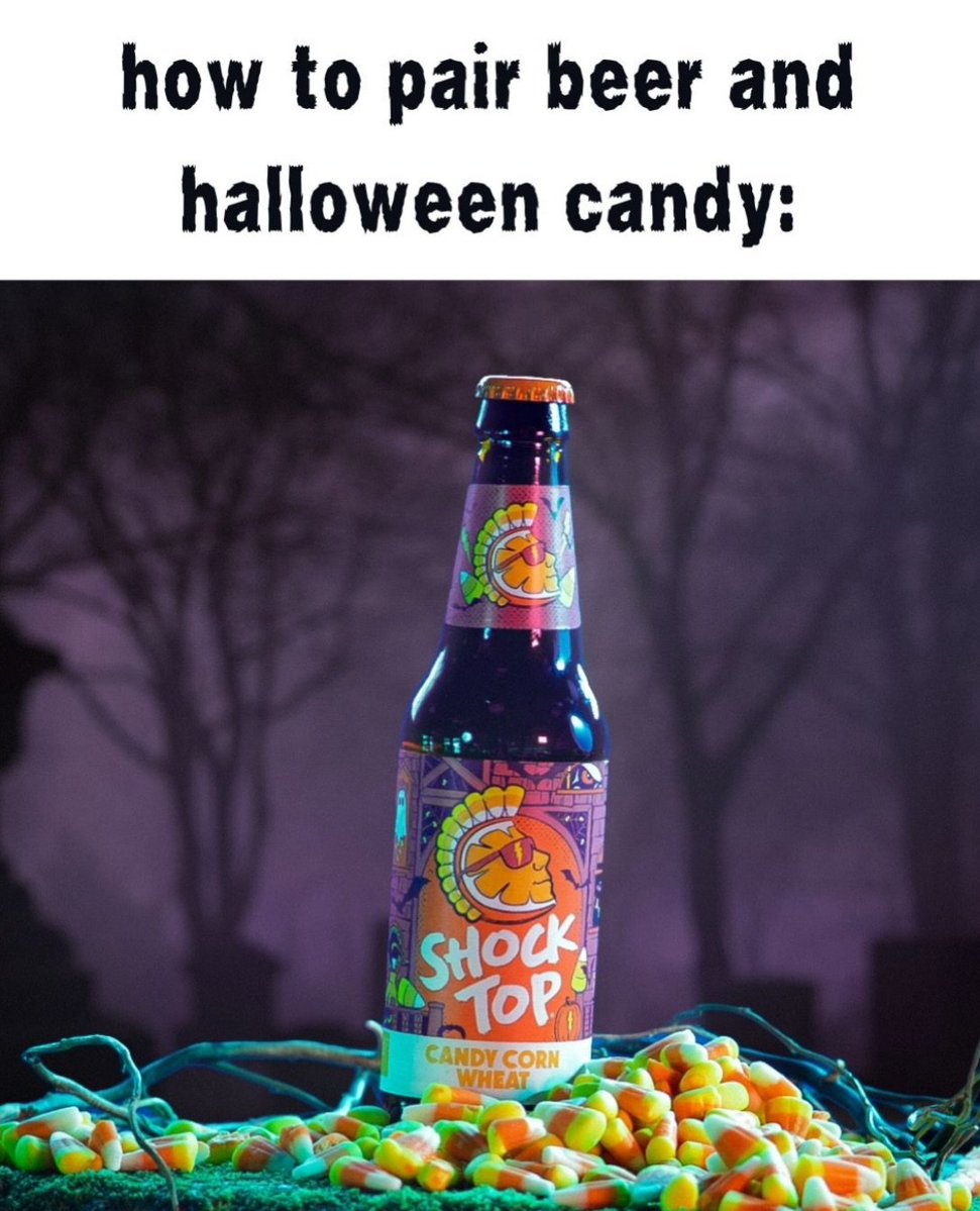 ShockTop's tweet photo. candy corn lovers, identify yourselves. haters, we know you're here. https://t.co/5t3u71RFW1