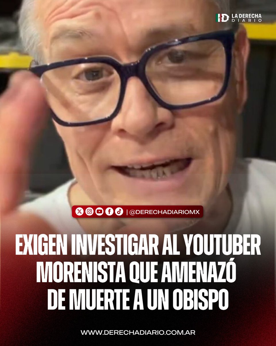 DerechaDiarioMX's tweet photo. 🚨🇲🇽 | DESQUICIADO: La senadora Lilly Téllez exigió a las autoridades investigar al desgraciaso youtuber morenista José Lápiz tras ofrecer una fuerte recompensa para atentar contra el obispo de Aguascalientes. https://t.co/kVkODcbZd1