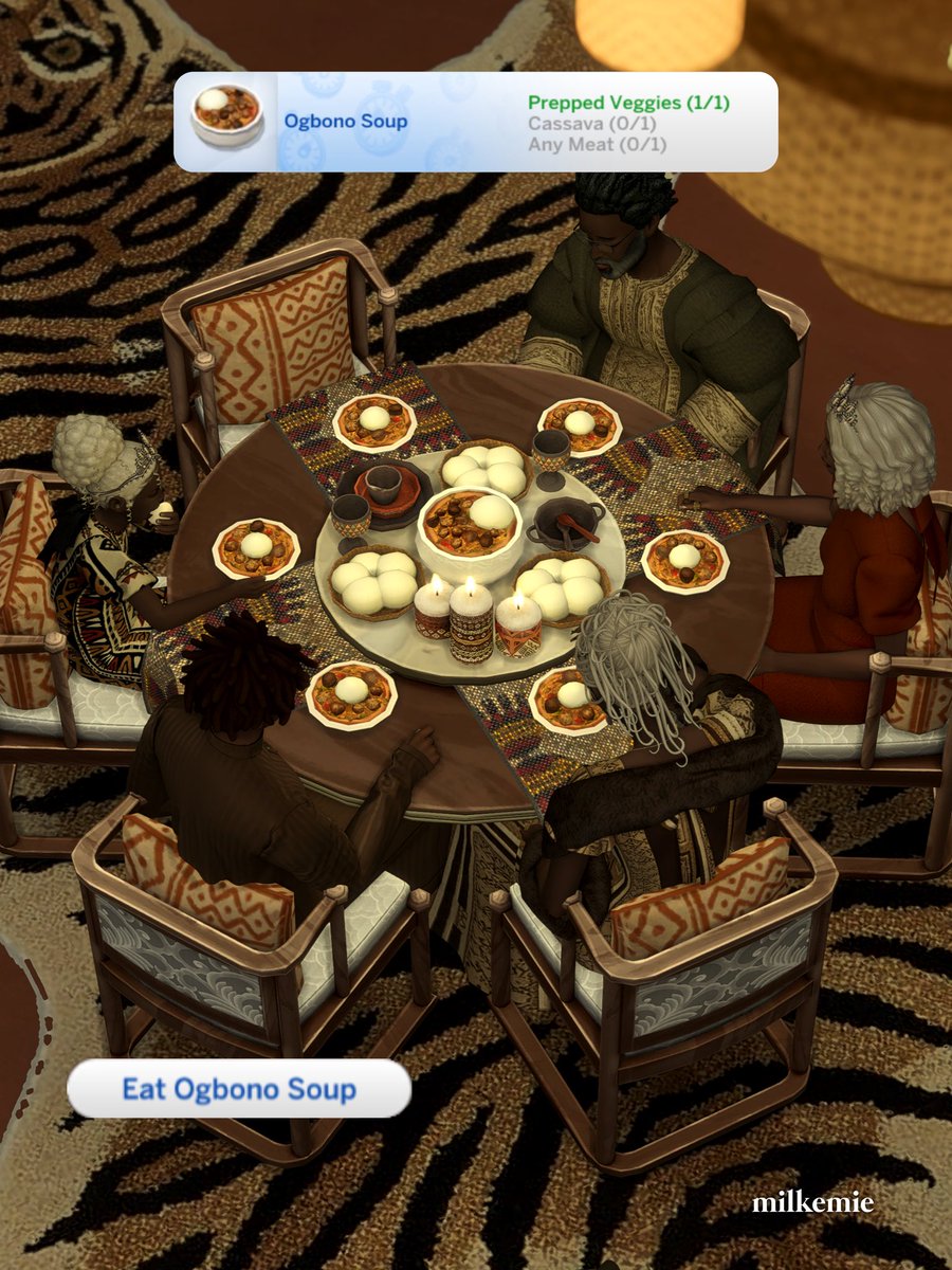 milkemie's tweet photo. the sims added a new eating animation, but i didn't see anybody take advantage of it to make more african dishes so i tried my best to make one myself! your sims can now eat ogbono soup 🇳🇬 DL link below https://t.co/NpqhXiMrSV