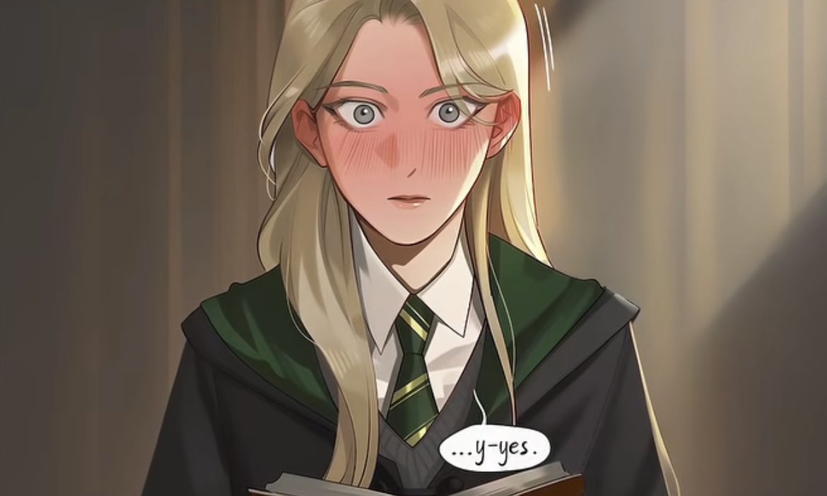iamRiyuki's tweet photo. HOLY ART WORK!!! This is genuinely so fucking peak I can’t even find words!!! Easily THE and yes I mean THE BEST art of Malfoid period!!! So peak good god! This is like eating butter naan and paneer butter masala when you are mad hungry. It hits the spot smack dab center!!! https://t.co/6pPFC3Vy7S