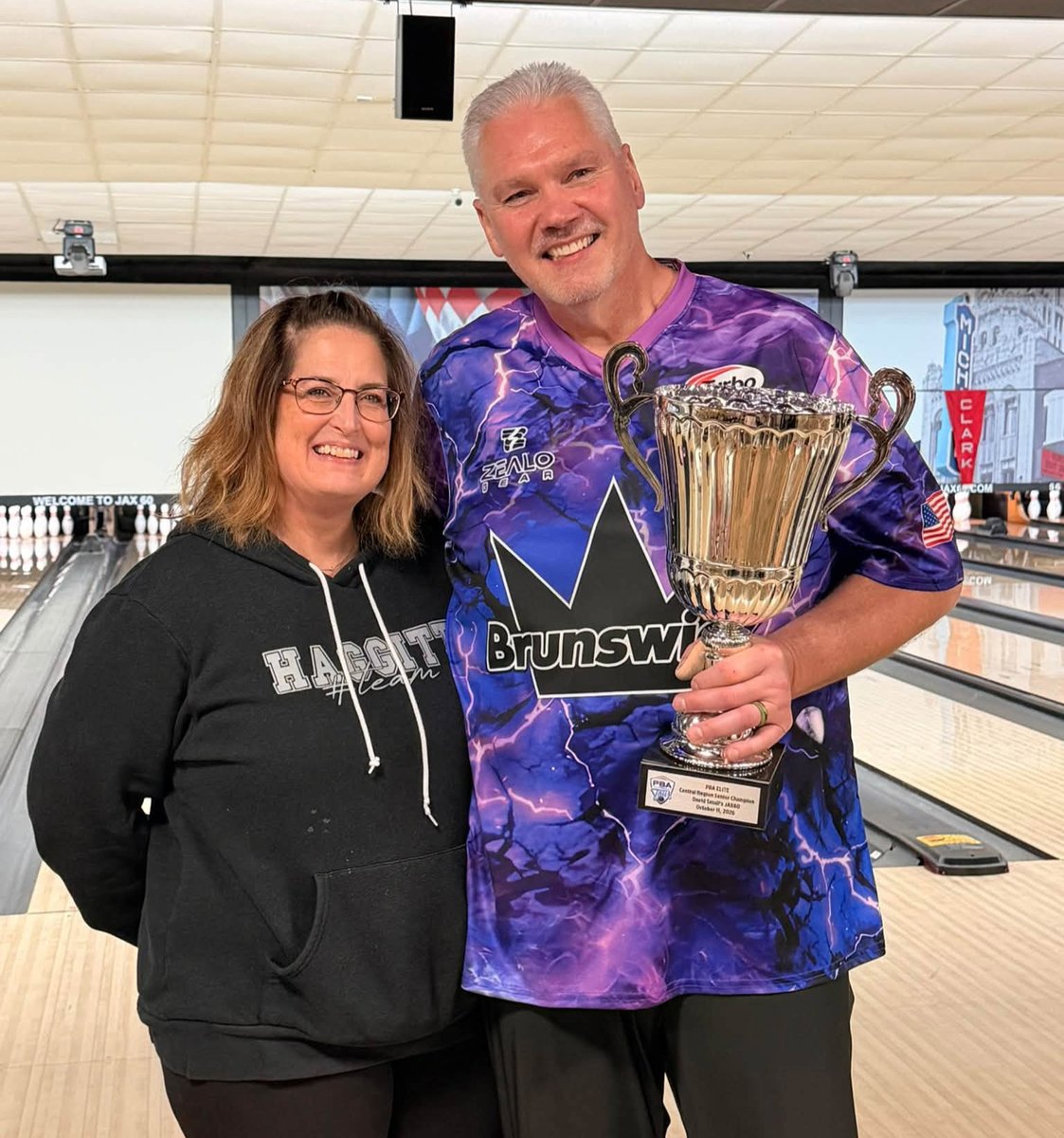 Brunswick's tweet photo. Michael Haggitt wins the Central Region PBA Elite Regional Senior title! 🏆
#BrunswickBowling #PBATour #PBA50 https://t.co/Ytd7sjlpFf