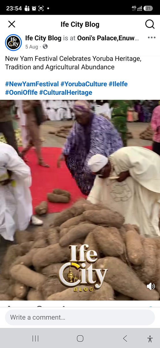 volt3ge's tweet photo. YARIBAS HAV STARTING CELEBRATING IRI JI

THEY ARE NOW DOIN OMUGWO

THEY HAVE INCORPORATED MKPARA ND AKUPE.
IN THEIR DRESSING.

THEY ARE NOW DOING IGBA BOI.

THEY ARE COPYING OUR SOUPS.

TOMMOROW THEY WILL CLAIM THEY INVENTED IT AND THEY WILL BECOME LOUD ABOUT IT.

CULTURAL THEFT. https://t.co/dGDgwHfSSe
