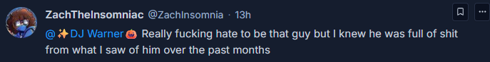 SM794913's tweet photo. (4/5, Content Creators and Dogpiling cont., response to ZachInsomniac) https://t.co/PhWih0AvGA