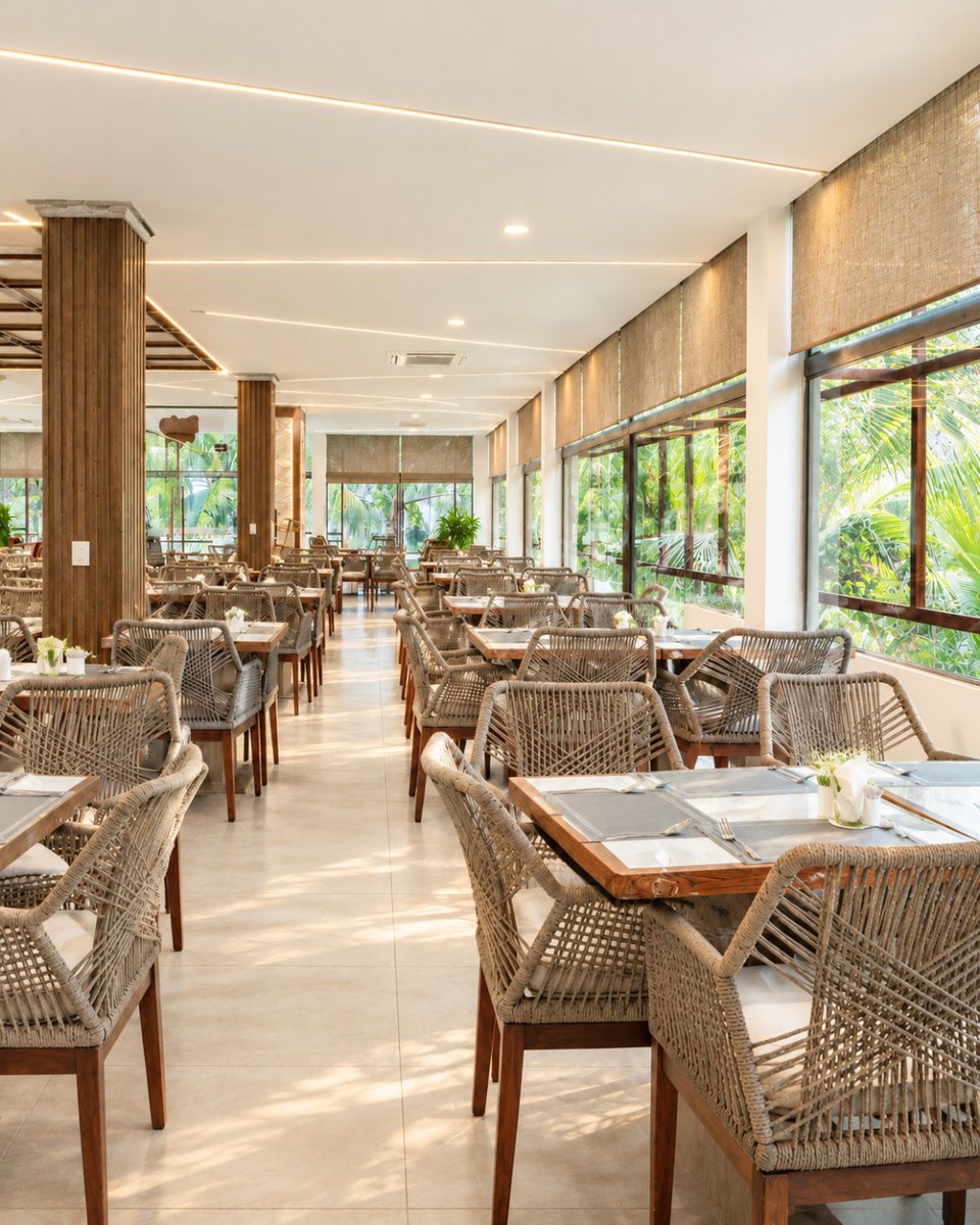 MurhafOkasha's tweet photo. Le Cocotier Restaurant bên hồ bơi, nơi hương vị Việt hòa quyện tinh hoa Âu. Không gian 2 tầng phục vụ buffet sáng, à la carte, đồ uống và phòng riêng cho những cuộc gặp gỡ thân mật. https://t.co/XbJJ0iVVRl