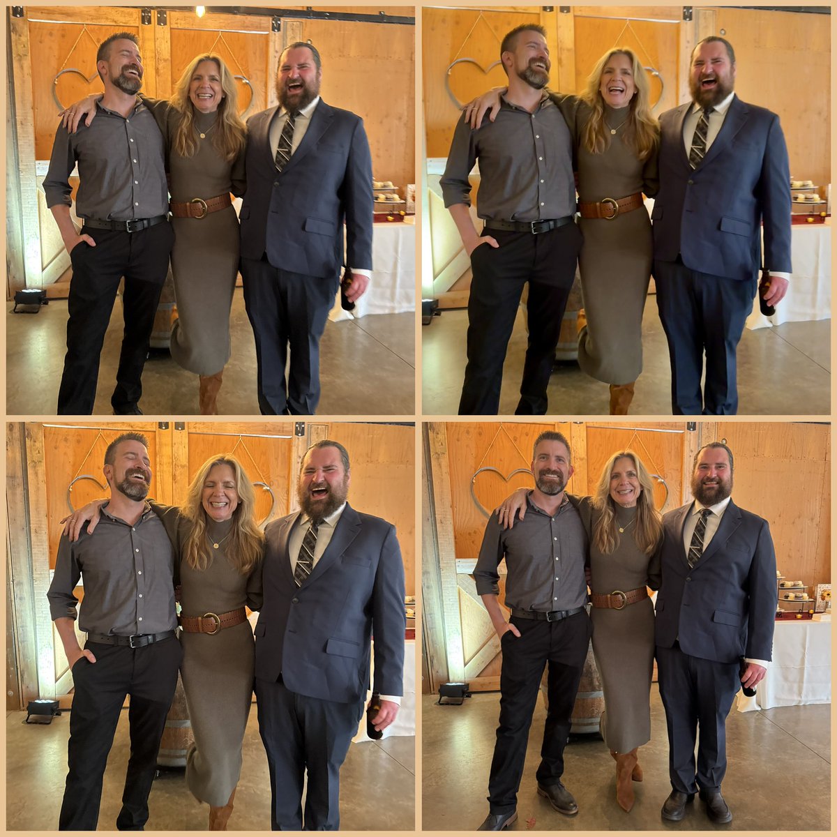 Kris_Nak22's tweet photo. Just trying to grab a picture with my oldest son, Tanner, and my oldest nephew, Chad! Quite the challenge, but we did it!
🧡🍂🤎🍁💛 https://t.co/RYhflqIhx8