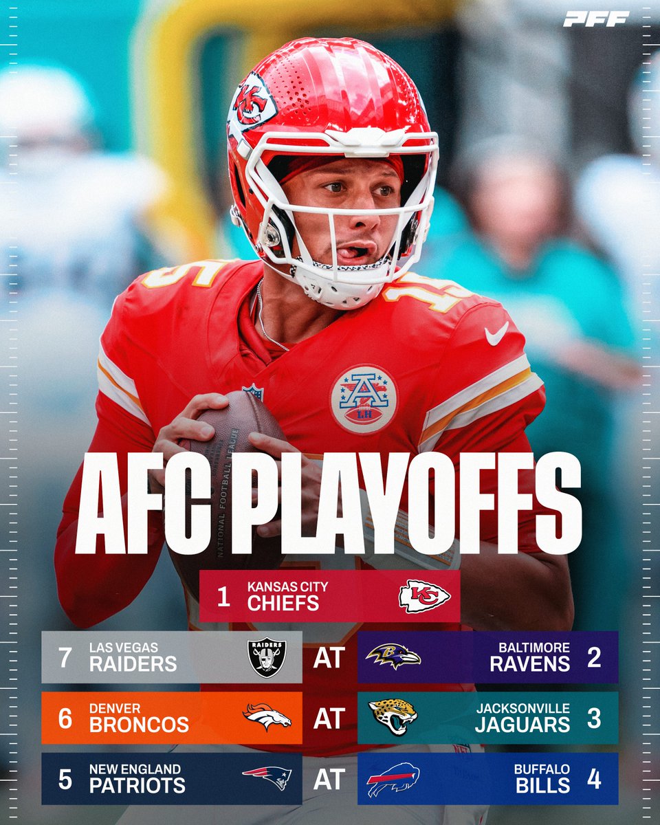 PFF's tweet photo. The AFC Playoff picture through 5 weeks! 👀 https://t.co/OiIzEll8sk