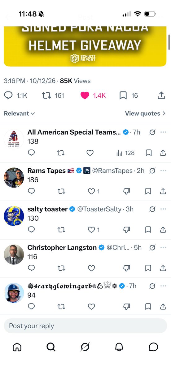 specialteamsNY's tweet photo. @Schultz_Report Let’s go!!! https://t.co/PvFNRCZAJi