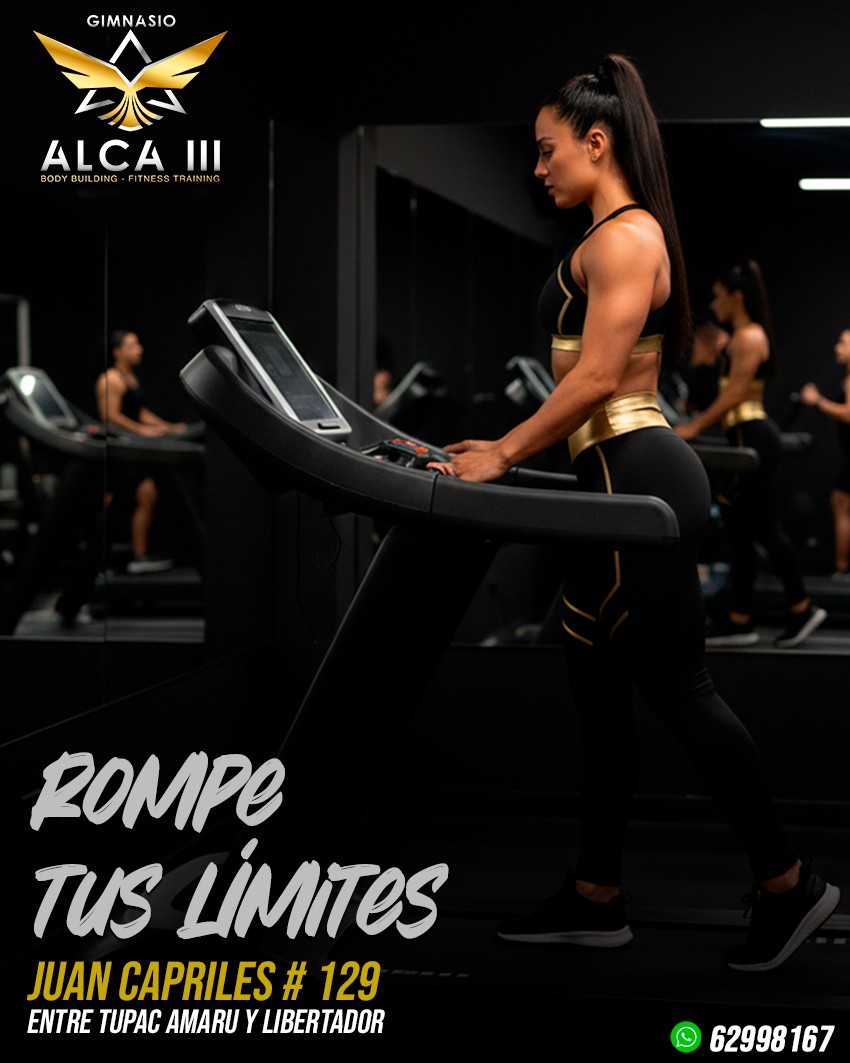 soloh_la_chechu's tweet photo. ROMPE TUS LÍMITES. Esfuerzo, sudor y músculos: la fórmula para transformar tu cuerpo. En GIMNASIO ALCA III te esperamos. Contáctanos: 62998167. Ubicación: Juan Capriles, entre Tupac Amaru y Av. Libertador. https://t.co/9lKNMOPNQF