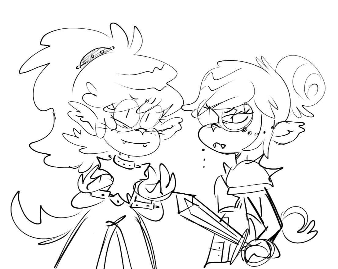 GreenNevy's tweet photo. "Random fantasy verse ideas!!"

Lacy and Lynn iii, The Werewolf Sisters

Read the image description to see the full lore!!!

#sinkids #fantasyverse https://t.co/X4KHJzrK8f