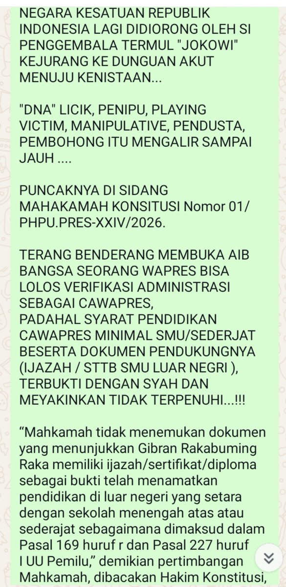 awiyanto65's tweet photo. @Franken_blues #ADILIJOKOWI
#GIBRANOUT
#adiligibran https://t.co/VTOaoxkbHZ