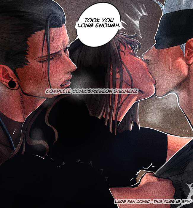 sakimenmenz's tweet photo. JJK fan comic .Gojo 
Reunion page. SFW. #jujutsukaisen https://t.co/VpLxvqvZbW