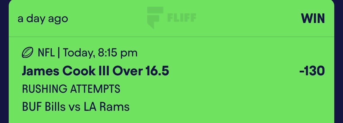 MeerkatPicks's tweet photo. 10/12 1/1 on free plays 
Cash the freebie ✅ #thebest #cash https://t.co/8QtyWdTJCQ