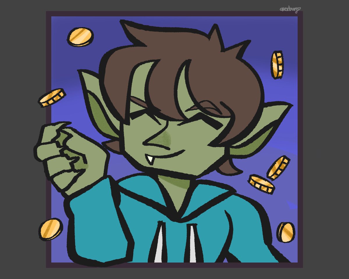 _Alexburgo's tweet photo. ✨𝕭𝖊𝖘𝖙𝖎𝖆𝖗𝖎𝖔 [inktober]          
Día 12: 𝕲𝖔𝖇𝖑𝖎𝖓 
#CubiArtVandal #EsVandalFanart  
@EsVandal https://t.co/6tq6nT8WhK