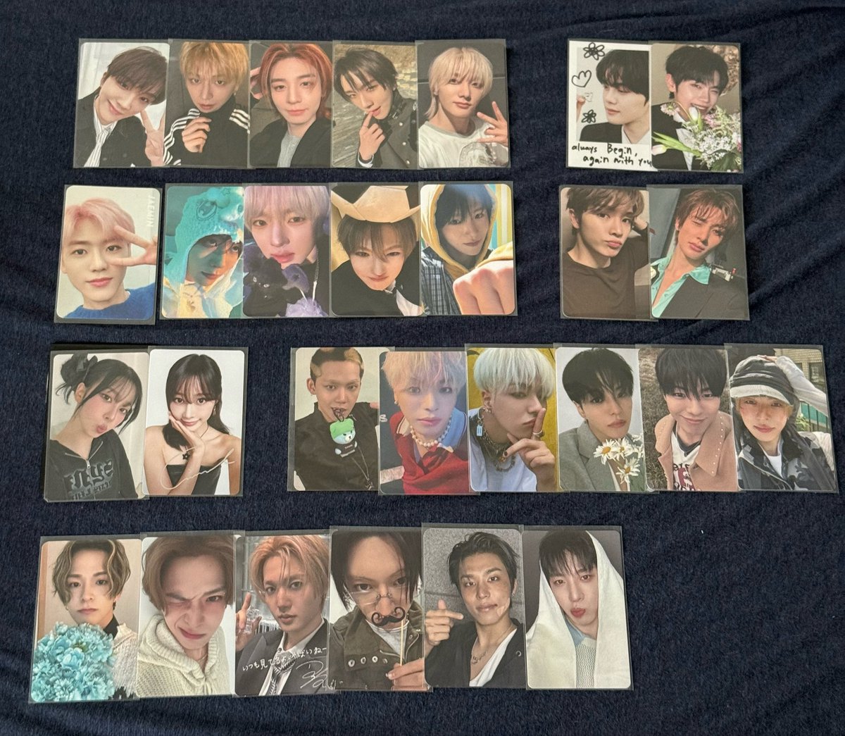 janu_liy's tweet photo. boynextdoor treasure nctwish zerobaseone riize aespa トレカ　グッズ　買取

譲　画像のもの
求　買取

全て手放したいので安価での買取可能です。
フリマサイトの値段より↓のお値段での買取可能ですのでお気軽にお声掛けください🙇🏻‍♀️ https://t.co/mI2PpbfnzU