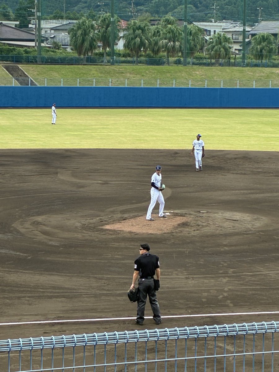 kekokeko80's tweet photo. 今日のフェニックスリーグ⚾️
羽田君よしこさんバッテリー🔥 https://t.co/apkv7P9Y0U