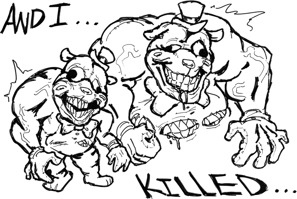 LongGone13th's tweet photo. FREDDY BEAR remembers what he did...
#fnaf #fnaftheflipside https://t.co/TsvcVH20Nz