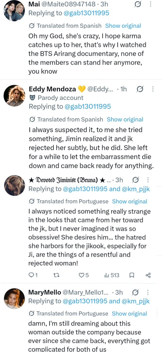 jjkofvante's tweet photo. Jokers are writing that Nicole 😭 is separating their ship because she likes Jk, she can't have him because she's already married, she complaints to company about 🐤to make his life hell, 
Taehyung is giving nicole money to do all this. 

I want what they're smoking https://t.co/MBBpmdBquc