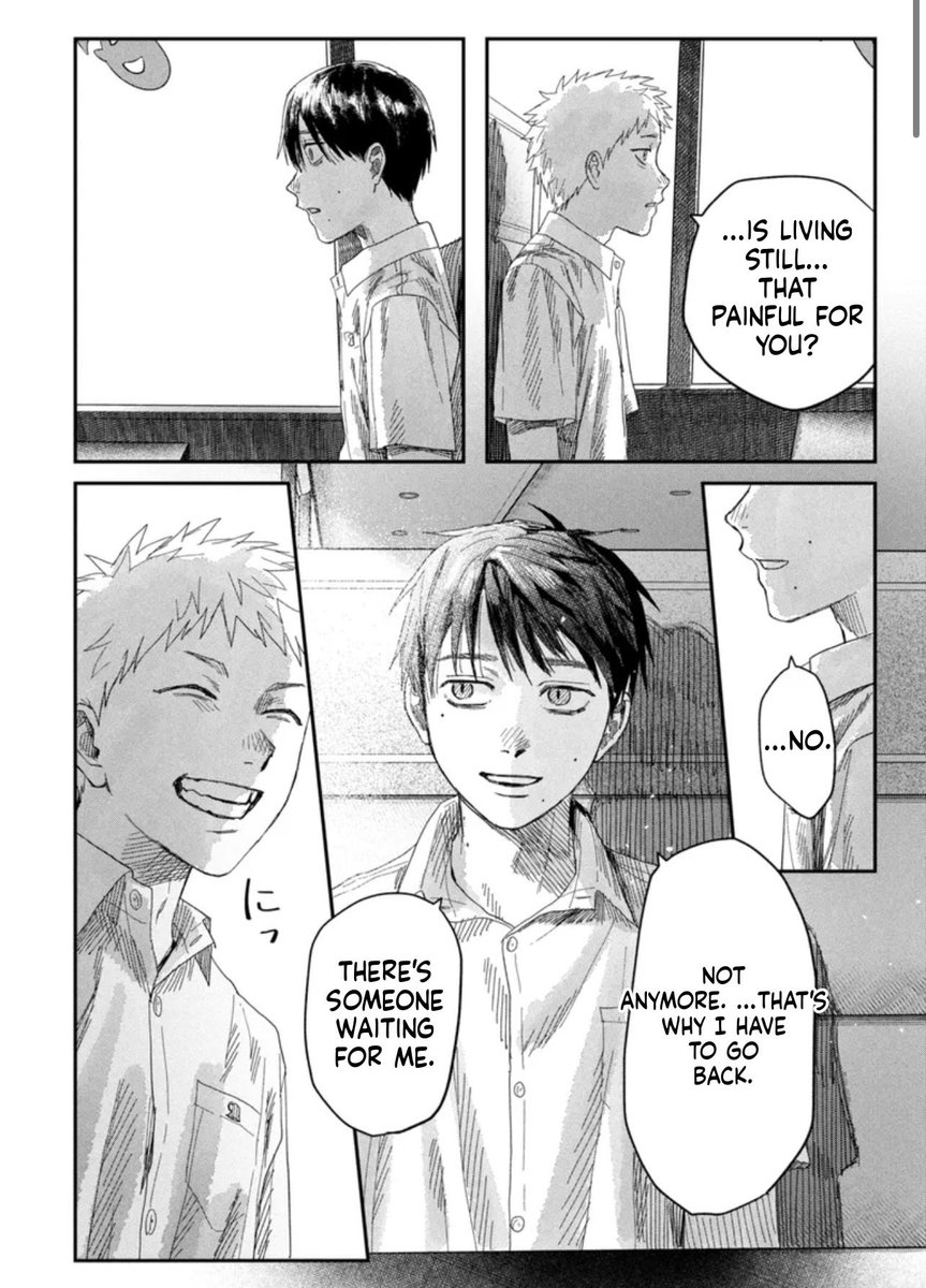okaricherry's tweet photo. og hikaru never knew why, but he always understood life was difficult for his best friend so his last dying wish was to not leave him alone in the town 😭😭 he loves him sm https://t.co/a0sDBDDW75