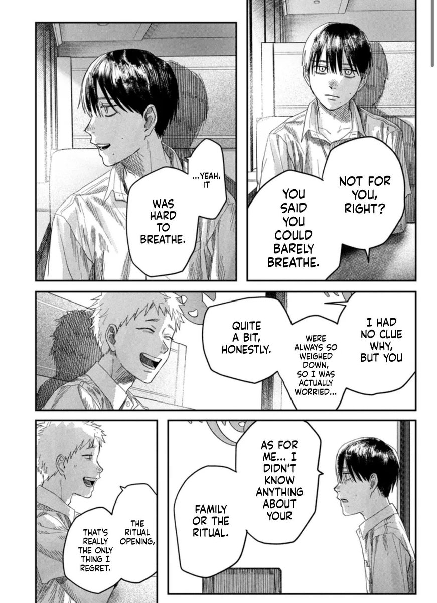 okaricherry's tweet photo. og hikaru never knew why, but he always understood life was difficult for his best friend so his last dying wish was to not leave him alone in the town 😭😭 he loves him sm https://t.co/a0sDBDDW75