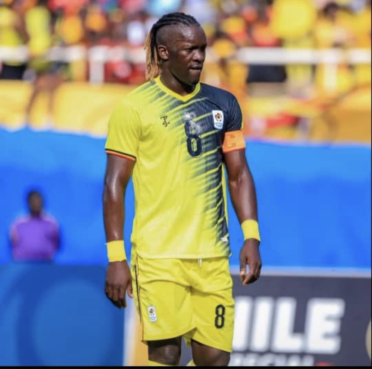 AhmedMarsha's tweet photo. A leader who led from the front  and always demanded that extra energy from his soldiers to make the fans proud.

3 AFCONs, countless battles, one true armband. Calm, committed and ever patriotic.

Thank you for the memories, the tackles, the heart. 

Enjoy your retirement, Captain.

Legend! 🙏🇺🇬 @aucho_khalid08