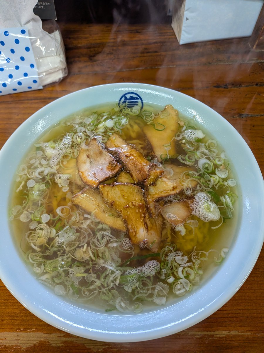 inpoman's tweet photo. 今日のランチ… #那須塩原グルメ #ラーメン #丸信本家 https://t.co/5cIXNTHDhQ