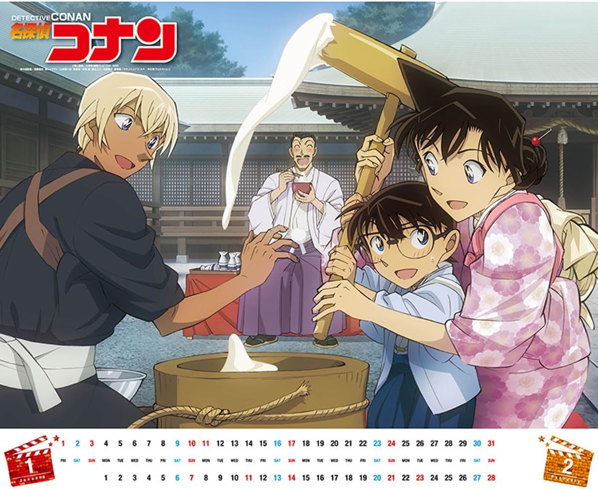 bubbadas1's tweet photo. The Detective Conan 2027 Wall Calendar has shipped too! 🖤🔍🗓️

My Daily Calendar shipped on the 9th, and now the Wall Calendar is on its way as well! ✨ Can't wait for both to arrive!

#名探偵コナン #DetectiveConan #名探偵コナンカレンダー https://t.co/Sj3rqGYhRZ